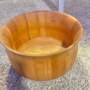 Vermont Bowl Co John McLeod Designed Wood Salad Bowl Williams-Sonoma